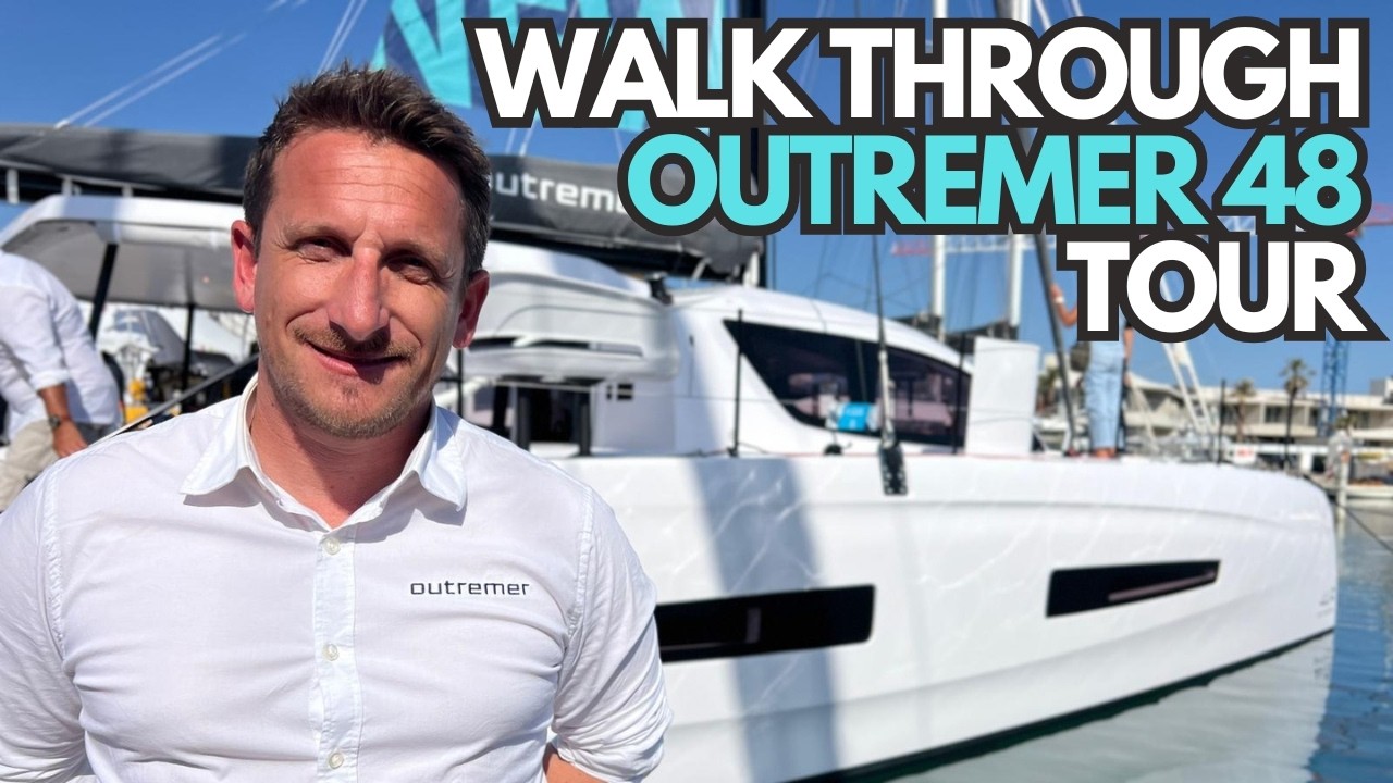 ⁣NEW Outremer 48 DETAILED Walk Through Tour