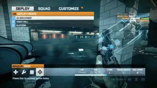 Battlefield 3 - BUG - Can't go out options Menu!!