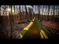 Taking Our Dad WINTER HOT TENT BACKPACKING | 4K