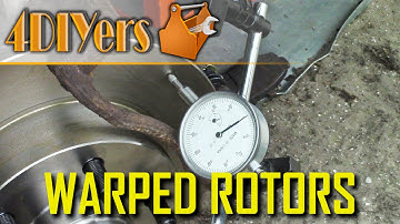 Hoe controleer je een rotor op kromtrekken?