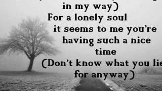Nothing In My Way - Keane Lyrics