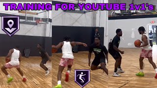 YourRAGE Getting RIGHT Before His YouTube 1v1's 🏀😳