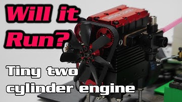 Coolest Thing Ever - EngineDIY, Semto 7cc 2-Cyl 4-Stroke Glow engine | HobbyView