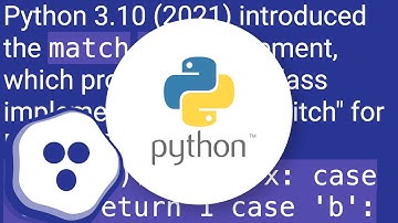 Replacements for switch statement in Python?