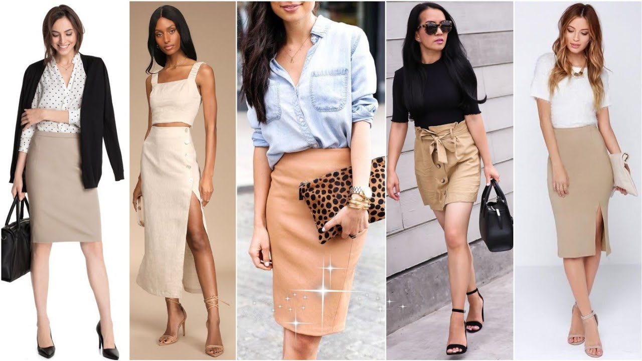 Looks elegantes con falda larga 🤩 - Moda para chicas