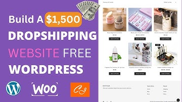 How To Build A Dropshipping Website With Wordpress for FREE - Step By Step Beginner Tutorial - 2024