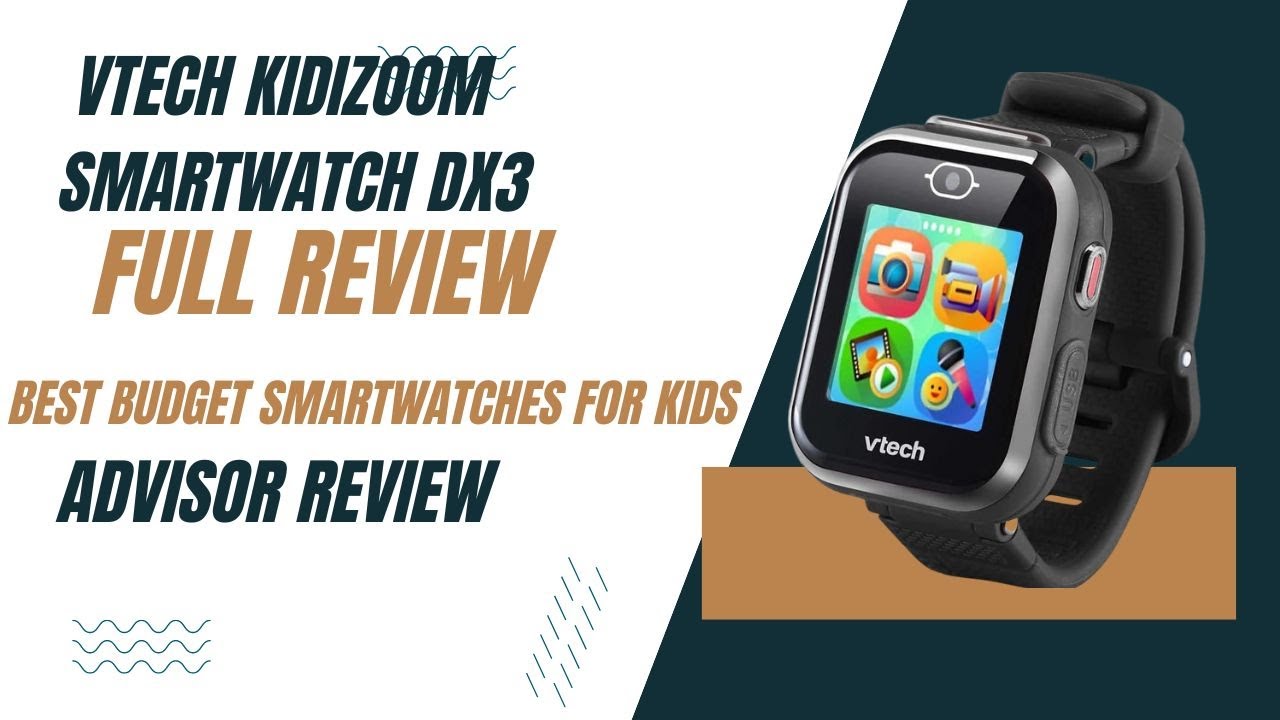 VTech Kidizoom Smartwatch DX3 Full Review 2024 - YouTube