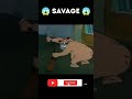 savage cartoon moment 😂😂 #shorts #savage #savagemoment  #cartoon #moments #comedy  #trending #viral