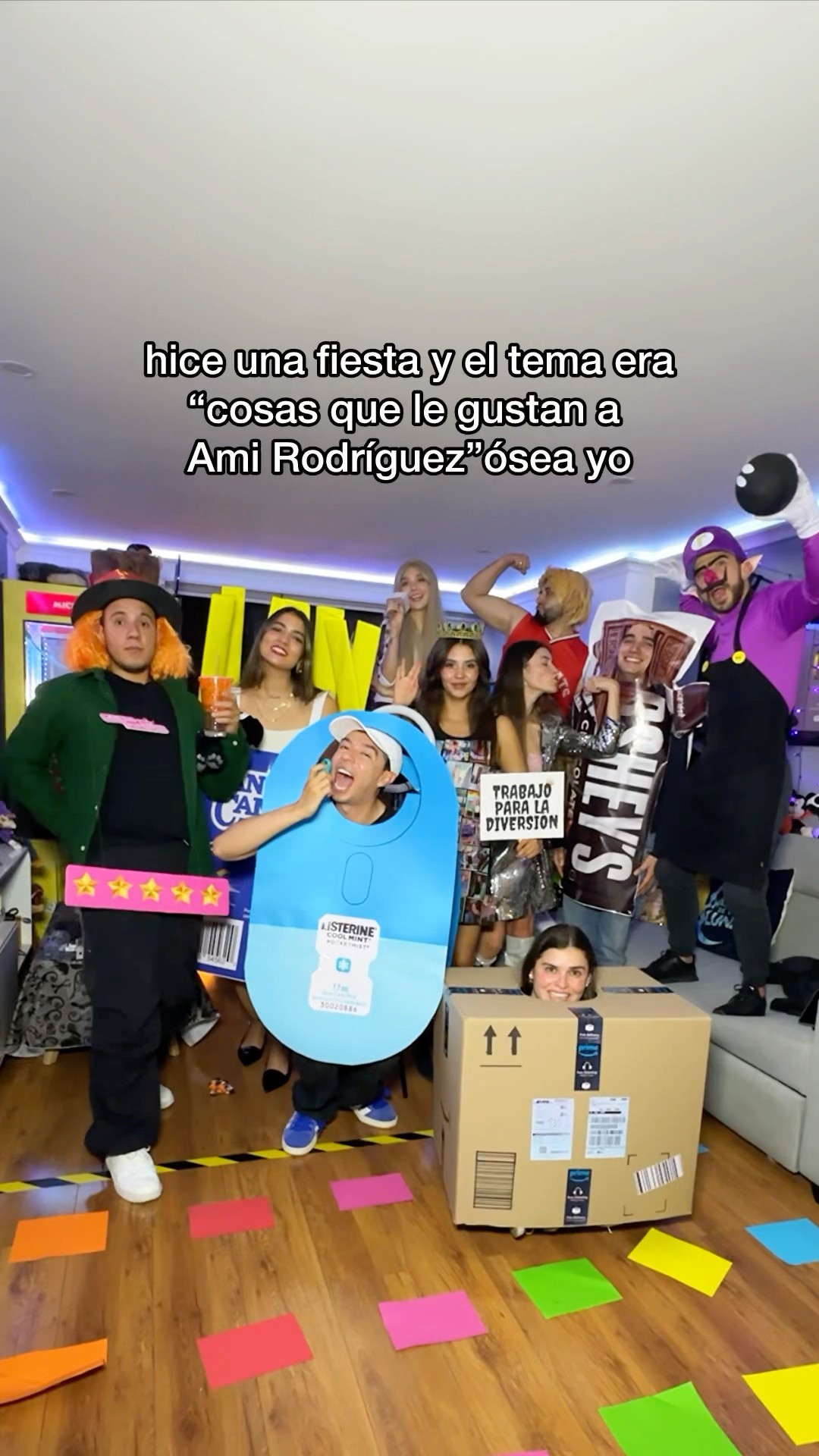 Hice una Fiesta con Temática Cosas que me Gustan