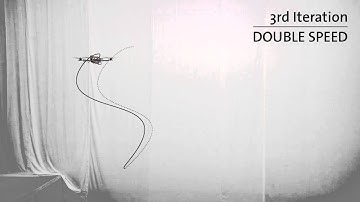 Quadrocopter learns to follow trajectories