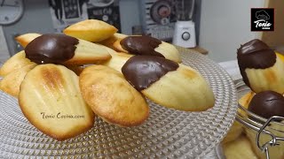 Como hacer las auténticas MADELEINES | Receta original de las Magdalenas Francesas @TonioCocina Resimi