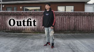 jordan 1 bred toe outfit