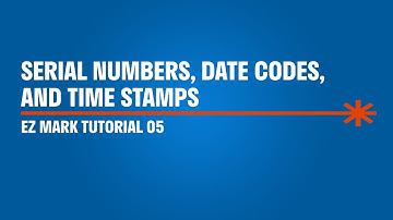 Laser Marking Serial Numbers, Date Codes & Time Stamps | EZ Mark Laser Marking Software - GT SCHMIDT