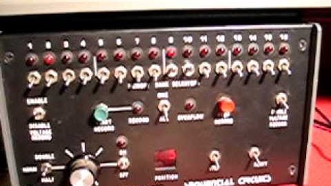 Sequential Circuits Model 800 Sequencer meets Roland SH 101