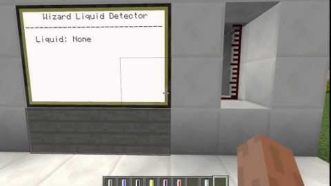 Minecraft ComputerCraft OpenCCSensors Liquid Detector