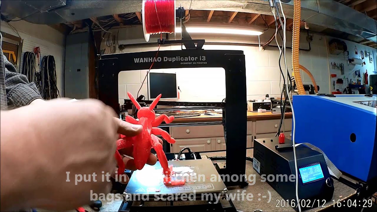 Wanhao Duplicator I3 3D Printer - Making a 5 Year Old Happy