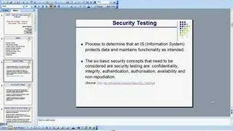 Security Testing
