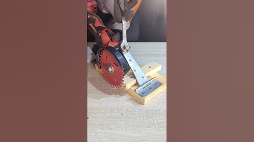 Unique tips for making a wood cutter from an angle grinder #diy #tools #tricks