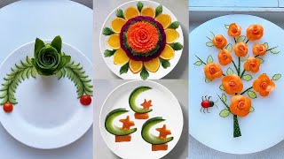 Top Chefs Teach You 10 Ways to Plate Fruit and Vegetables【Knife Craft Kitchen】