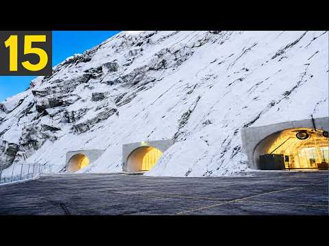 15 Places HIDDEN INSIDE Mountains