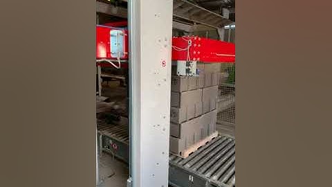Vertical Strapping Machine (VR70) /w Horizontal Strapping Machine (OR60) - Brick Industry