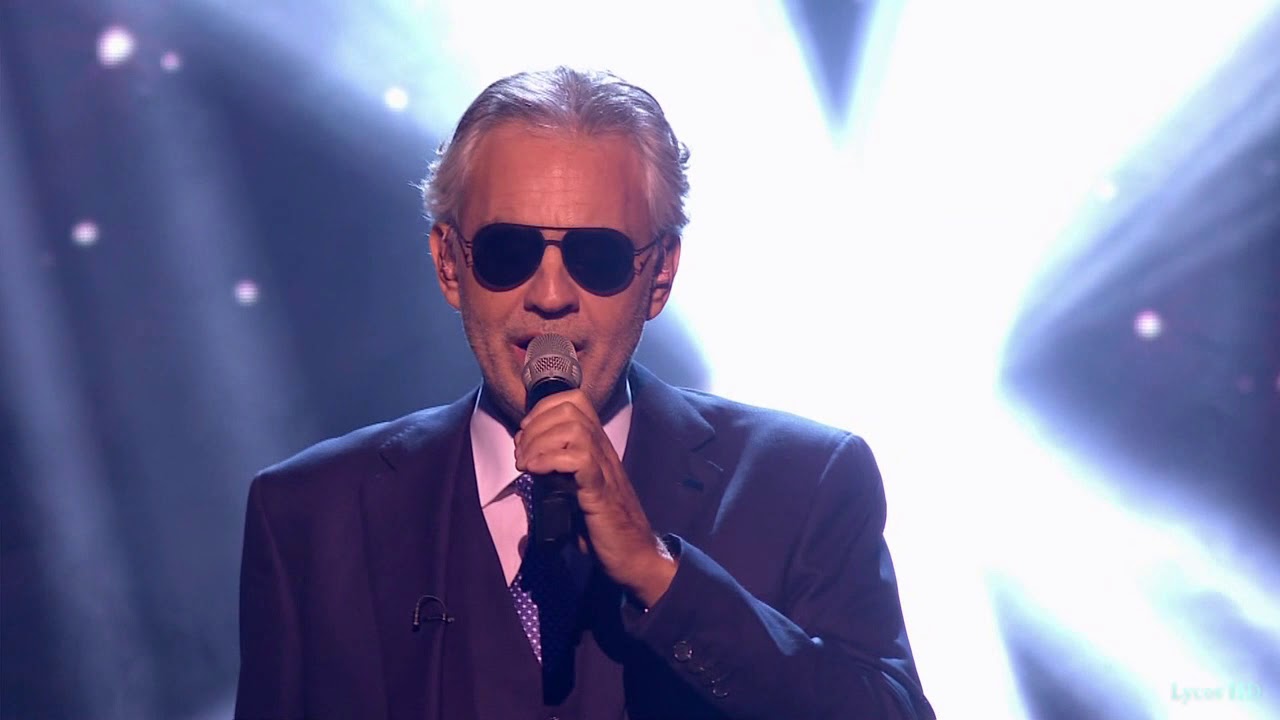 Andrea Bocelli "If Only" Michael McIntire The Big Show  Dec 2019