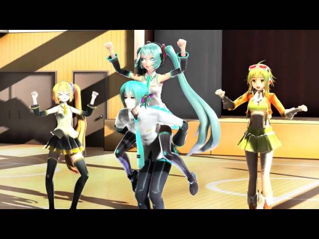 | MMD |  La Bomba | Miku, Mikuo, Neru, Gumi |