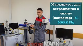 Какие маркираторы покупают заводы? Маркиратор для встраивания в линию (конвейер) - G-MARK Fly