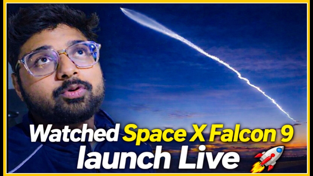 Watched SPACE X FALCON 9 launch Live | USA Daily Vlog