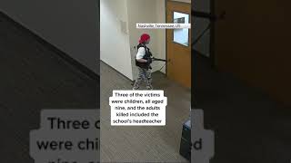 Video of Nashville school killer entering building released by police