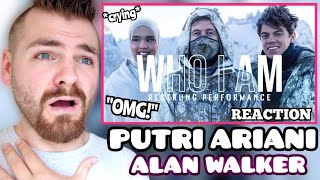 Reacting to Putri Ariani, Alan Walker, Peder Elias "WHO I AM" Restrung Performance Video | REACTION!