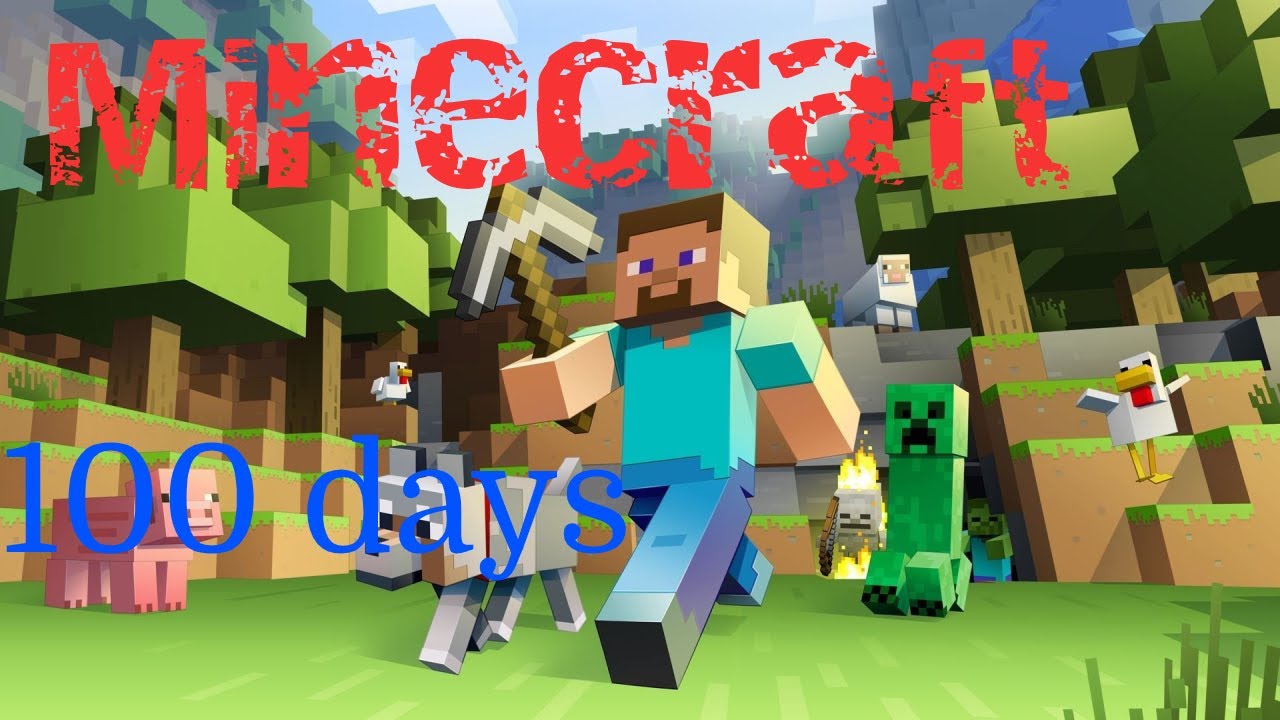 Minecraft: 100 days survival tour - YouTube