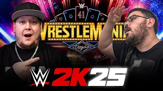 WWE 2K25 CUSTOM UNIVERSE BUILD for the Community! (WM 41 Predictions)