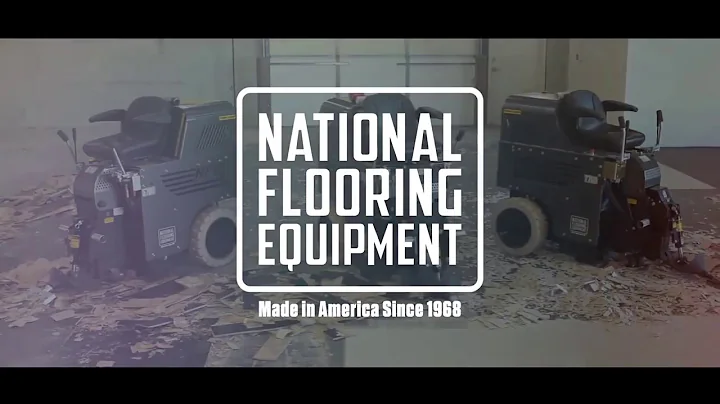 National Flooring Equipment Ride On Floor Scrapers