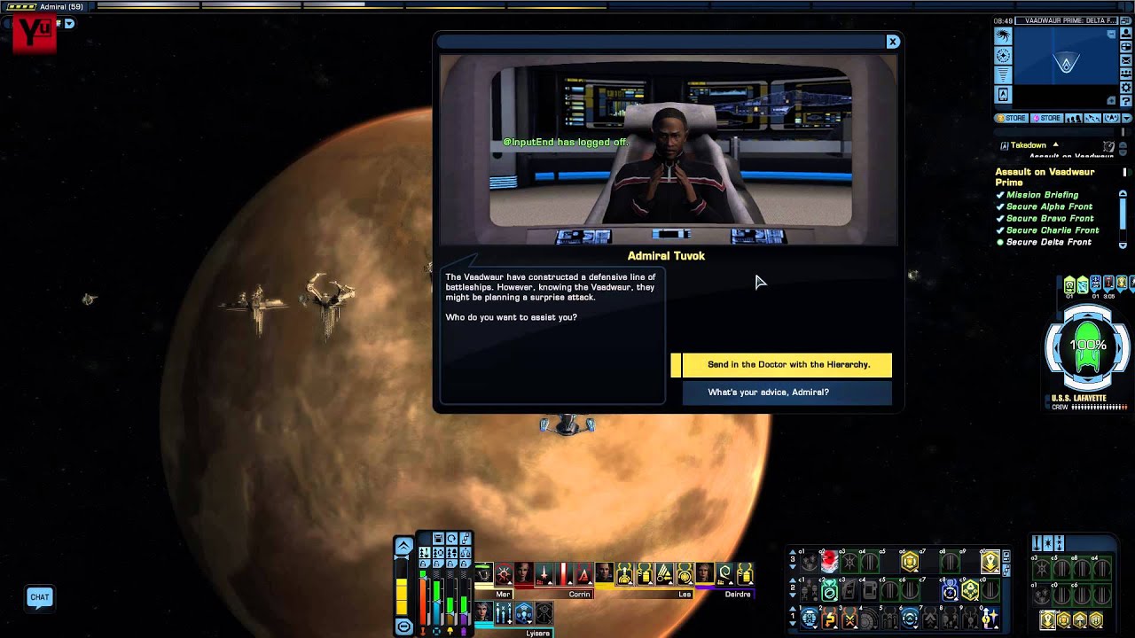 star trek online takedown