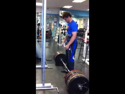 220kg Deadlift 9reps.