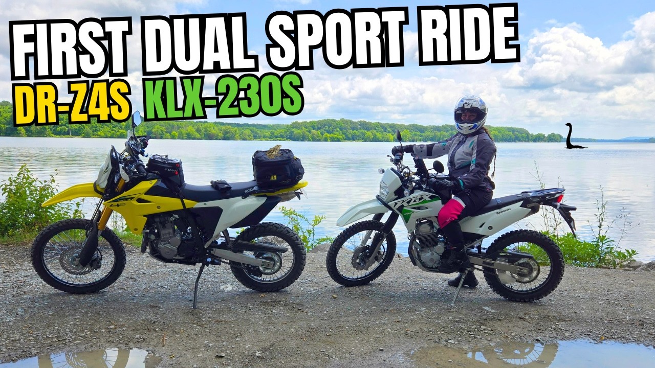 Her First Dual Sport Ride - 5/23/2026 | DR-Z4S KLX 230S - YouTube