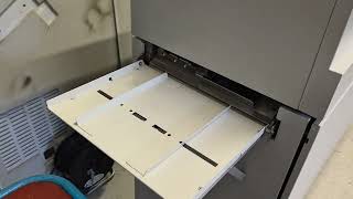 C.P. Bourg BDF Document Finisher for manual loading
