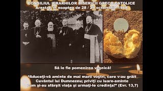 Cântec pentru Episcopii Martiri ai Bisericii Greco-Catolice - fragment
