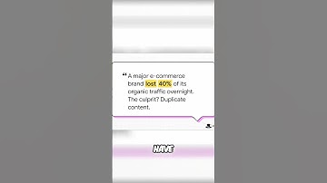 Duplicate Content? Fix Your Website
