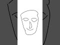 Elegant Woman Line Art Sketch | Minimalist Female Portrait Drawing ✍️✨