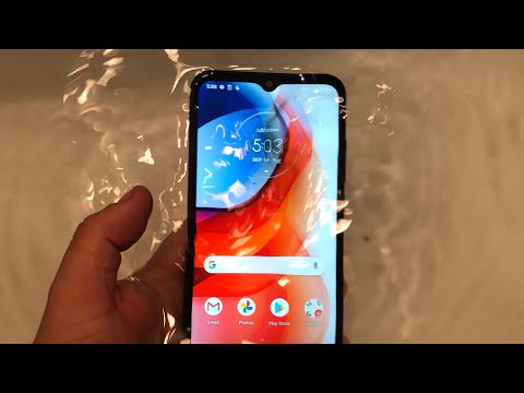 فيديو: هل Moto g7 مقاوم للماء؟