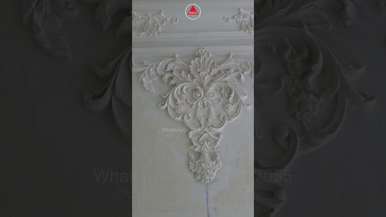 Low cost premium gypsum Victorian wall design | Nova Gypsum Decoration