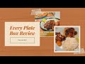 EveryPlate review - meal delivery service
