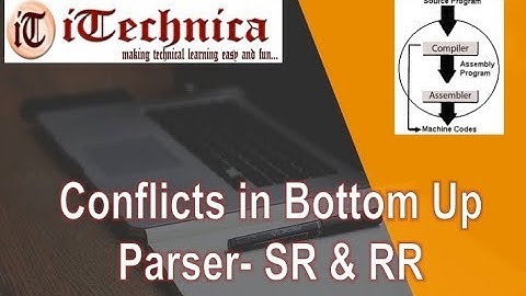 47. Conflicts in Bottom-up Parser- SR Conflict &RR Coflict