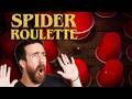 لعبة الروليت العنكبوتية مع  و  كانت مضحكة للغاية