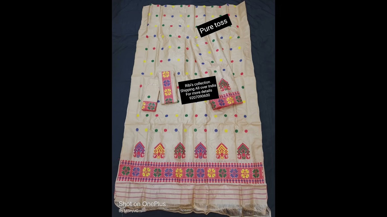 🙏Ribi's collection||Assamese traditional dress Mekhela Sador|| DM me 🙏