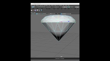 How to make diamond in maya | Diamonds in maya | Maya Tutorial