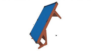 BCE 6ft Clifton FOLDING Pool Table PT206D