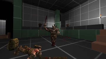 My Second Quake Map | Level Design | Combat Design